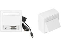 Vivolink WI221292, HDMI + DisplayPort + 3.5mm, Valkoinen, 10 g, 20 g