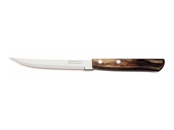 Grillkniv Tramontina 21 cm Rustfri stål/Mørkt træ - (60 stk.)