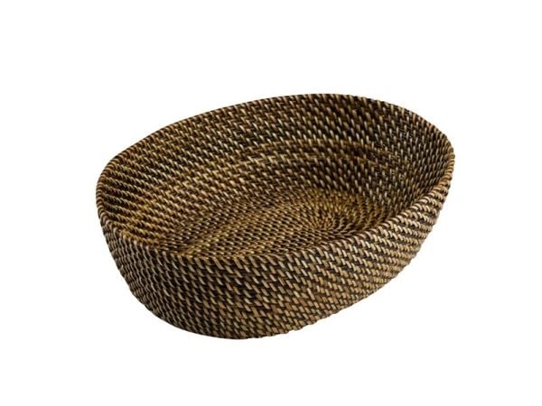 Brødkurv Bastian 29.5x23x7 cm Oval Nitoflet Lys/Mørk,stk