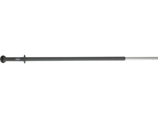Vikan Topreguleret teleskopskaft med kliksystem 1235 - 1770mm Ø29mm grå