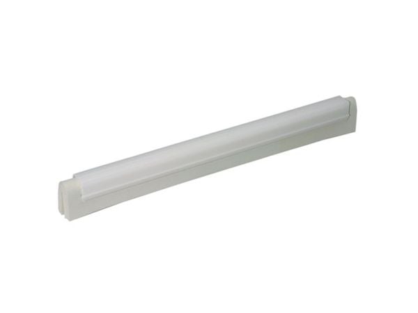 Reservekassett for gulvskrape, Vikan, 40x3x4,5cm, hvit, PP/gummi, med dobbeltblad
