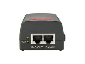 LevelOne POI-2002, Nopea Ethernet, 10,100 Mbit/s, IEEE 802.3, IEEE 802.3af, IEEE 802.3u, Musta, PoE, Teho, FCC Part 15, CE, RoHS