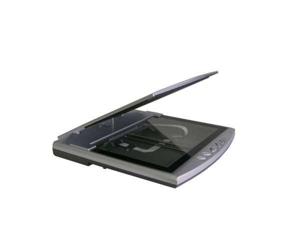 Plustek OpticSlim 550 Plus - Flatbed-skanner - Kontaktbildesensor (CIS) - 150 x 216 mm - 1200 dpi x 1200 dpi - USB 2.0