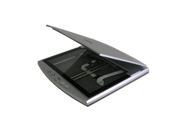 Plustek OpticSlim 550 Plus - Flatbed-skanner - Kontaktbildesensor (CIS) - 150 x 216 mm - 1200 dpi x 1200 dpi - USB 2.0
