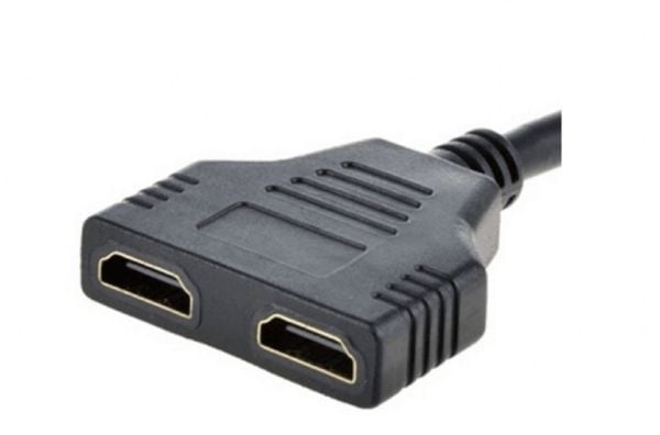 Cablexpert DSP-2PH4-04 - HDMI-splitter - HDMI plugg til HDMI beholder - skjermet - passiv