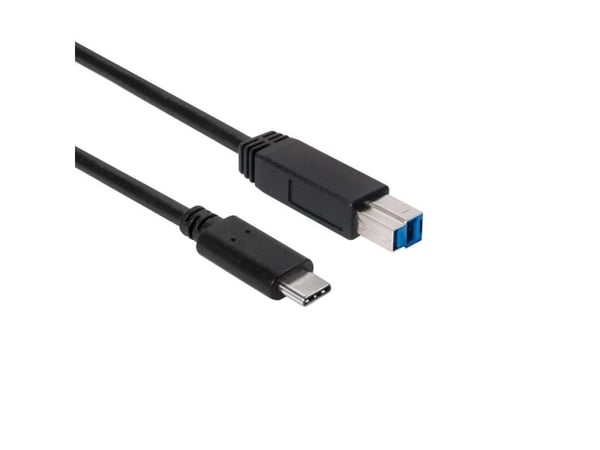 Club 3D - USB-kabel - USB-C (hann) til USB Type B (hann) - USB 3.1 Gen 2 - 30 V - 3 A - 1 m