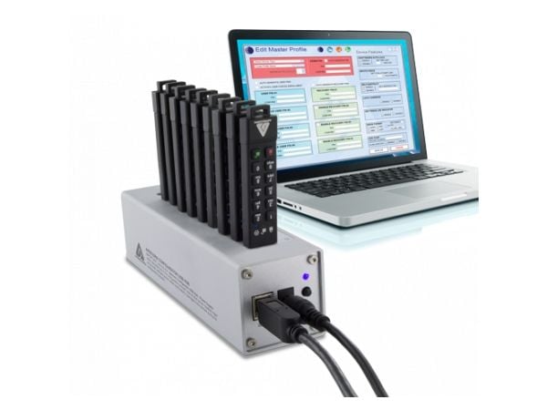 Apricorn Aegis Secure Key 3z - USB-flashstasjon - kryptert - 128 GB - USB 3.1 - FIPS 140-2 Level 3