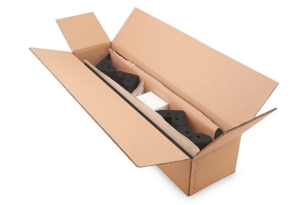 Digitus - Sokkel för rack - sort, RAL 9005 - 19"