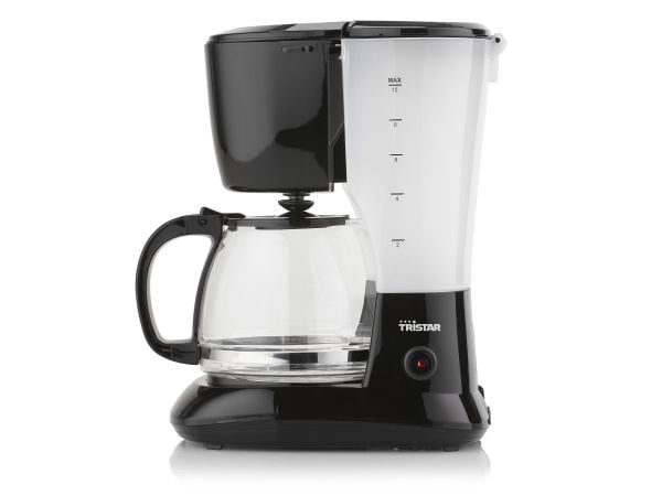 Tristar CM-1245, Kaffebrygger (drypp), 1,25 l, Malt kaffe, 750 W, Sort