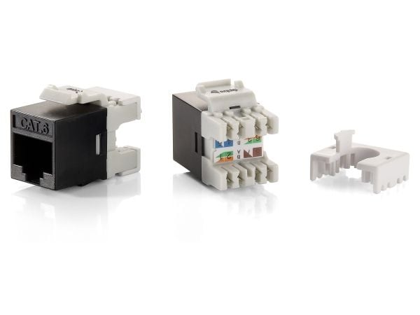 Equip 769212, Sort, Grå, Guld, IS0/IES 11801, EN 50173, 14,5 mm, 20,5 mm, 31,6 mm