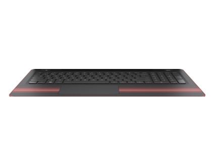 HP 856029-031, Kabinett + tastatur, UK Engelsk, HP, Pavilion 15