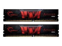 G.Skill AEGIS - DDR4 - sett - 16 GB: 2 x 8 GB - DIMM 288-pin - 2400 MHz / PC4-19200 - CL17 - 1.2 V - ikke-bufret - ikke-ECC