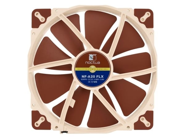 Noctua NF-A20 FLX - Kabinettvifte - 200 mm