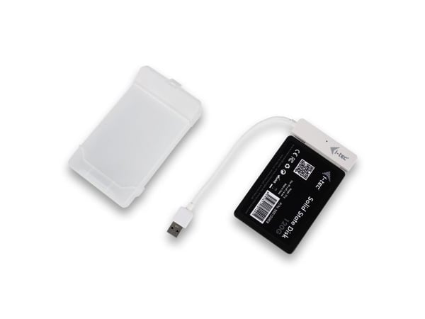 i-Tec MySafe Advance - Lagringspakke - 2,5" - SATA 6Gb/s - USB 3.0 - hvit