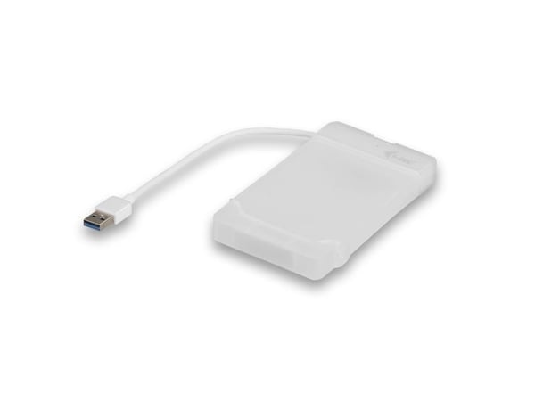 i-Tec MySafe Advance - Lagringspakke - 2,5" - SATA 6Gb/s - USB 3.0 - hvit