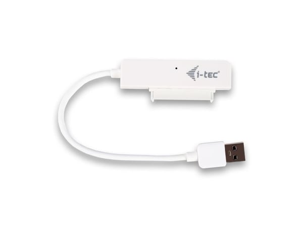 i-Tec MySafe Advance - Lagringspakke - 2,5" - SATA 6Gb/s - USB 3.0 - hvit