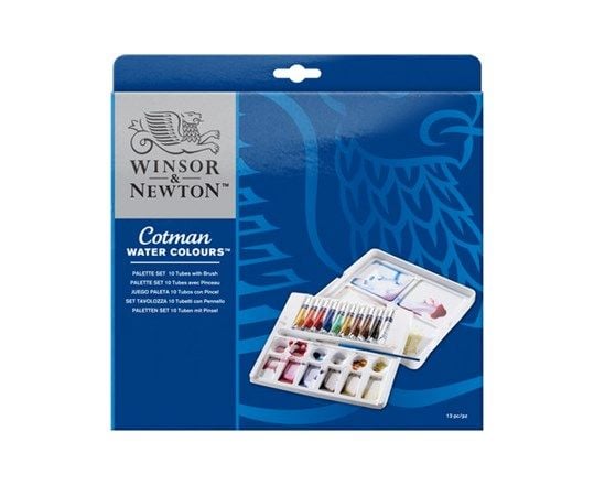Winsor & Newton 5012572005913, 8 ml, Sort, Blå, Brun, Grønn, Rosa, Rød, Hvit, Gult, 10 stykker
