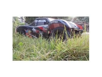 AMEWI - AM10SC V2 Short Course Truck 4WD Brushless - RC - rød