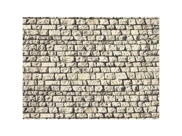 NOCH Carton Wall “Cut Quarrystone”, Grå