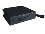 MediaRange - Lomme for CD/DVD-plater - 200 plater - syntetisk skinn - svart