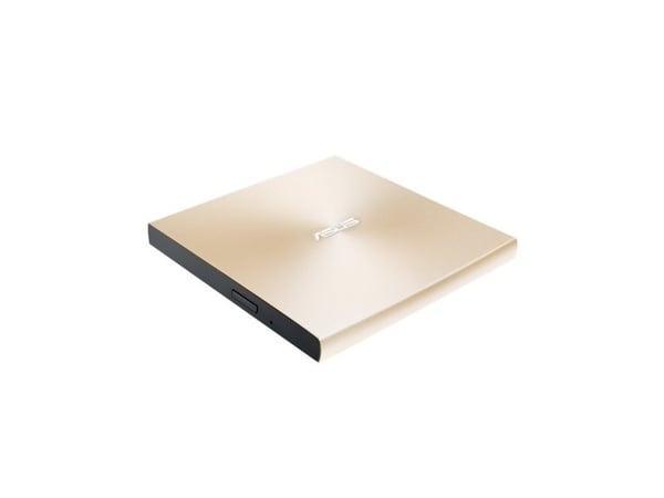 ASUS ZenDrive U9M SDRW-08U9M-U - Platestasjon - DVD±RW (±R DL) - 8x/8x - USB 2.0 - ekstern - gull