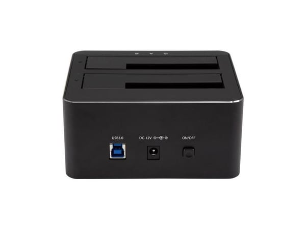 Startech Dual-Bay USB 3.0 to SATA Hard Drive Docking Station, USB Hard Drive Dock, External 2.53.5 SATA IIIIII, SSDHDD Docking Station, Hot-Swap Ha...