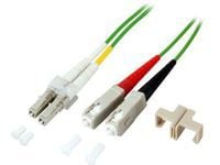 MicroConnect - Nettverkskabel - LC/UPC-multimodus (hann) til SC/UPC-multimodus (hann) - 5 m - 2 mm - fiberoptisk - dupleks - 50 / 125 mikroner - OM...