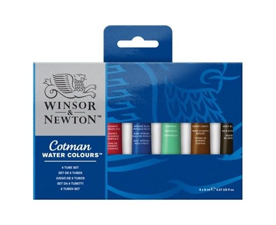 Winsor & Newton 5012572005746, 8 ml, Multi, 6 stykker