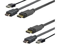 VivoLink Pro - Videokabel - DisplayPort hann til USB, HDMI hann - 5 m - 4K-støtte