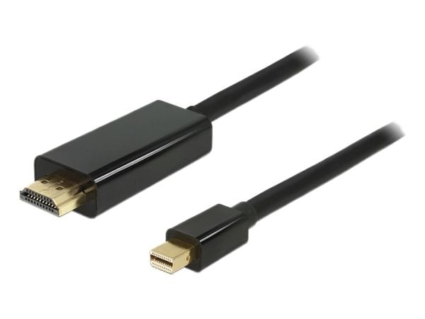 DeLOCK 83699, 2 m, Mini DisplayPort, HDMI, Uros, Uros, Kulta