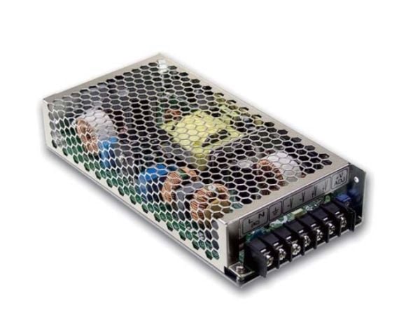 MEAN WELL HRP-200-24, 201,6 W, 85 - 264 V, 47 - 63 Hz, 2.1/115VC, 1.1/230VC, Aktiv, 16 ms