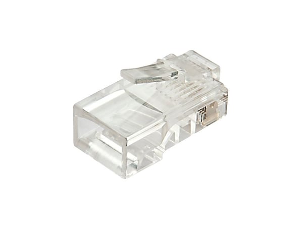Lindy 62405, RJ-45, Gjennomsiktig, Cat5e, U/UTP (UTP), Gull, -40 - 85 °C