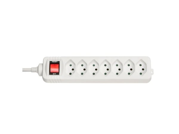 Lindy 73168, Sisätila, Valkoinen, 7 AC-pistorasia(a), 2300 W, -4 - 40 °C Lindy 73168, Sisätila, Valkoinen, 7 AC-pistorasia(a), 2300 W, -4 - 40 °C