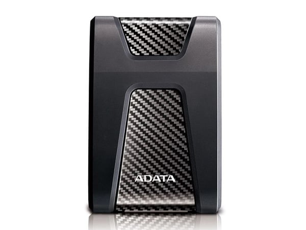 ADATA DashDrive Durable HD650 - Harddisk - 4 TB - ekstern (bærbar) - 2.5" - USB 3.1 - 256-bit AES - svart