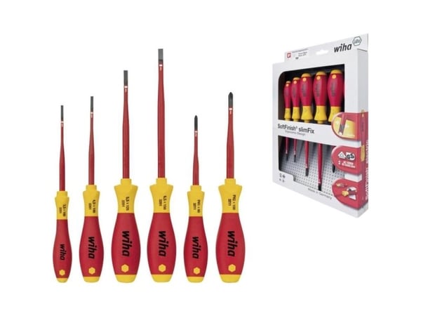 Wiha 35389, 624 g, Rød, Gul