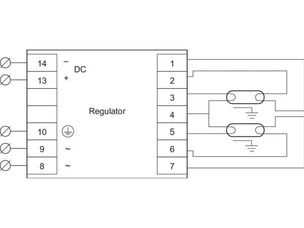 Elektroniskt driftdon HF-R 236 TL-D EII 220-240V 50/60HZ