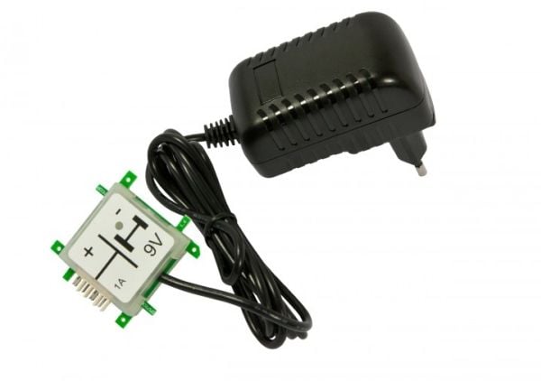 ALLNET ALL-BRICK-0221, Sisätila, 9 V, 1 A, Musta