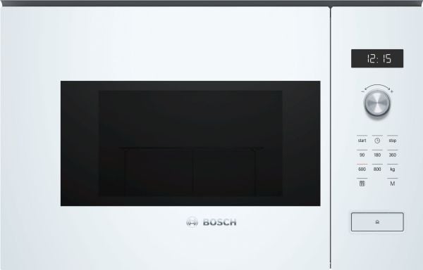 Bosch Serie | 6 BFL524MW0 - Mikrobølgeovn - innebygd - 20 liter - 800 W - hvit