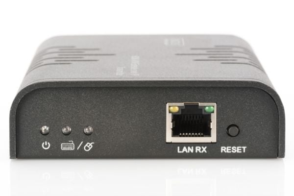 DIGITUS Professional HDMI KVM Extender over IP, Set - KVM / lydutvider - 100Mb LAN - USB - opp til 120 m