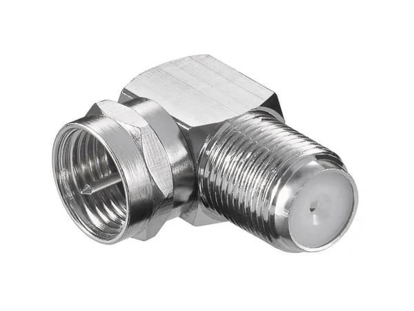 Goobay WE 1166 W LC, BNC-F - M > BNC-F - FM, ruosteinen, 1 kpl / kpl