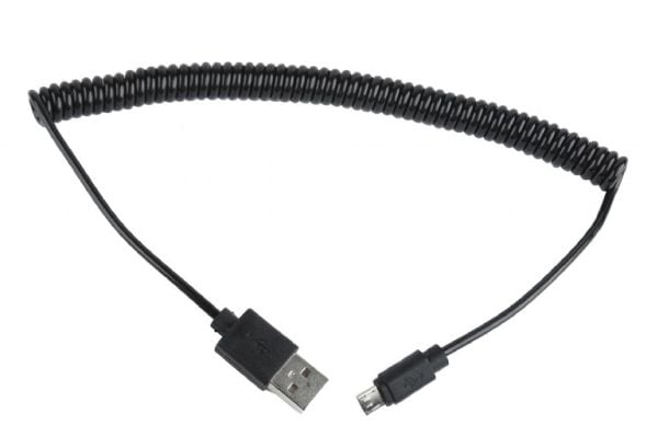 Cablexpert - USB-kaapeli - USB (uros) - Micro-USB Type B (uros) - USB 2.0 - 1,8 m - kierretty, muotoiltu - valkoinen