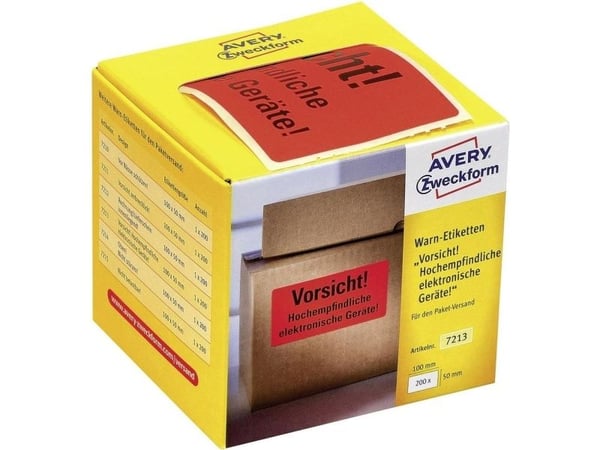 Avery L4758-10, Hvit, Papir, 38 x 297 mm, 50 stykker, 10 ark, 210 x 297 mm