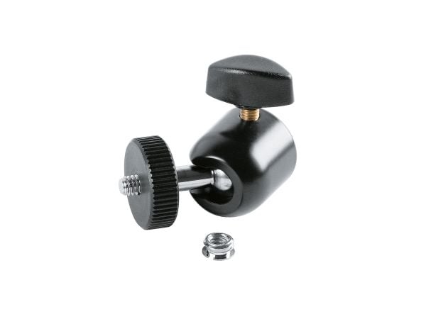 K&M 19695 Universal joint - Monteringsadapter for mikrofon, mikrofonstativ - svart