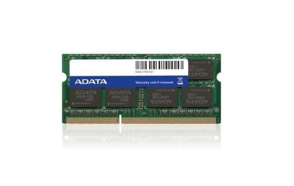 ADATA 1 GB, DDR3, 1333 MHz, 1 GB, 1 x 1 GB, DDR3, 1333 MHz, 204-pinners SO-DIMM