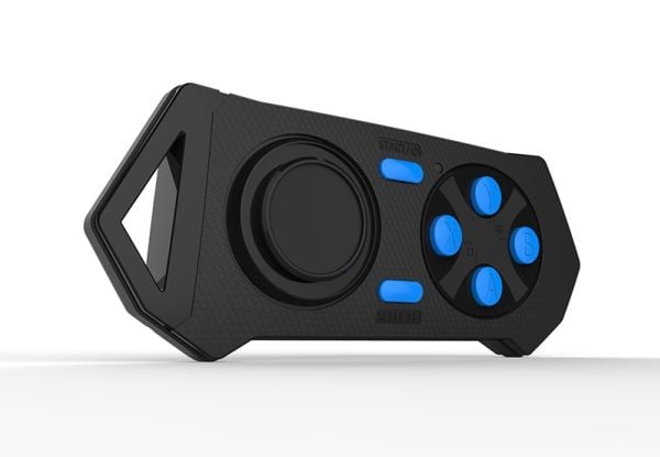Modecom VOLCANO Mini GamePad, Gamepad, Android, Select-knapp, Hjem-knapp, Analog, Trådløs, Bluetooth