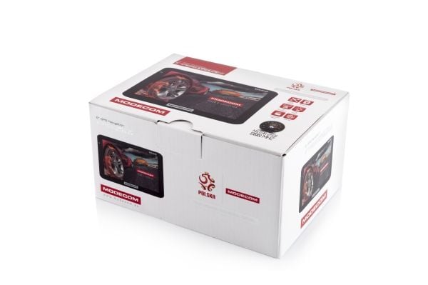 Modecom FreeWAY MX4, Innvendig lys, 66 kanaler, 12,7 cm (5"), 480 x 272 piksler, TFT, Horisontal