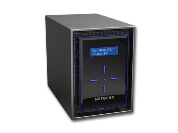 NETGEAR ReadyNAS 422 - NAS-server - 2 brønner - 12 TB - SATA 6Gb/s - HDD 6 TB x 2 - RAID RAID 0, 1, 5, 6, 10, JBOD - RAM 2 GB - Gigabit Ethernet - ...