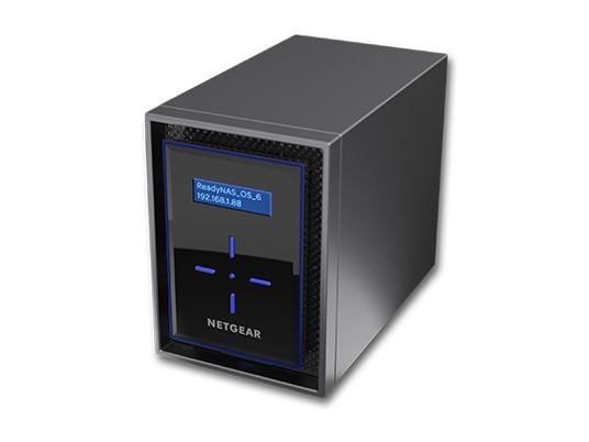 NETGEAR ReadyNAS 422 - NAS-server - 2 brønner - 12 TB - SATA 6Gb/s - HDD 6 TB x 2 - RAID RAID 0, 1, 5, 6, 10, JBOD - RAM 2 GB - Gigabit Ethernet - ...