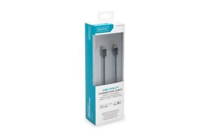 DIGITUS - USB-kaapeli - USB-C (han) til Micro-USB Type B (han) - USB 2.0 - 3 A - 1,8 m - lajittelu