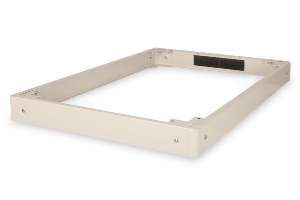 Digitus DN-19 PLINTH-8/12-N1, Kehikon jalusta, Harmaa, 1 kpl